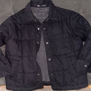 Zara Boy’s Black Puffer Jacket